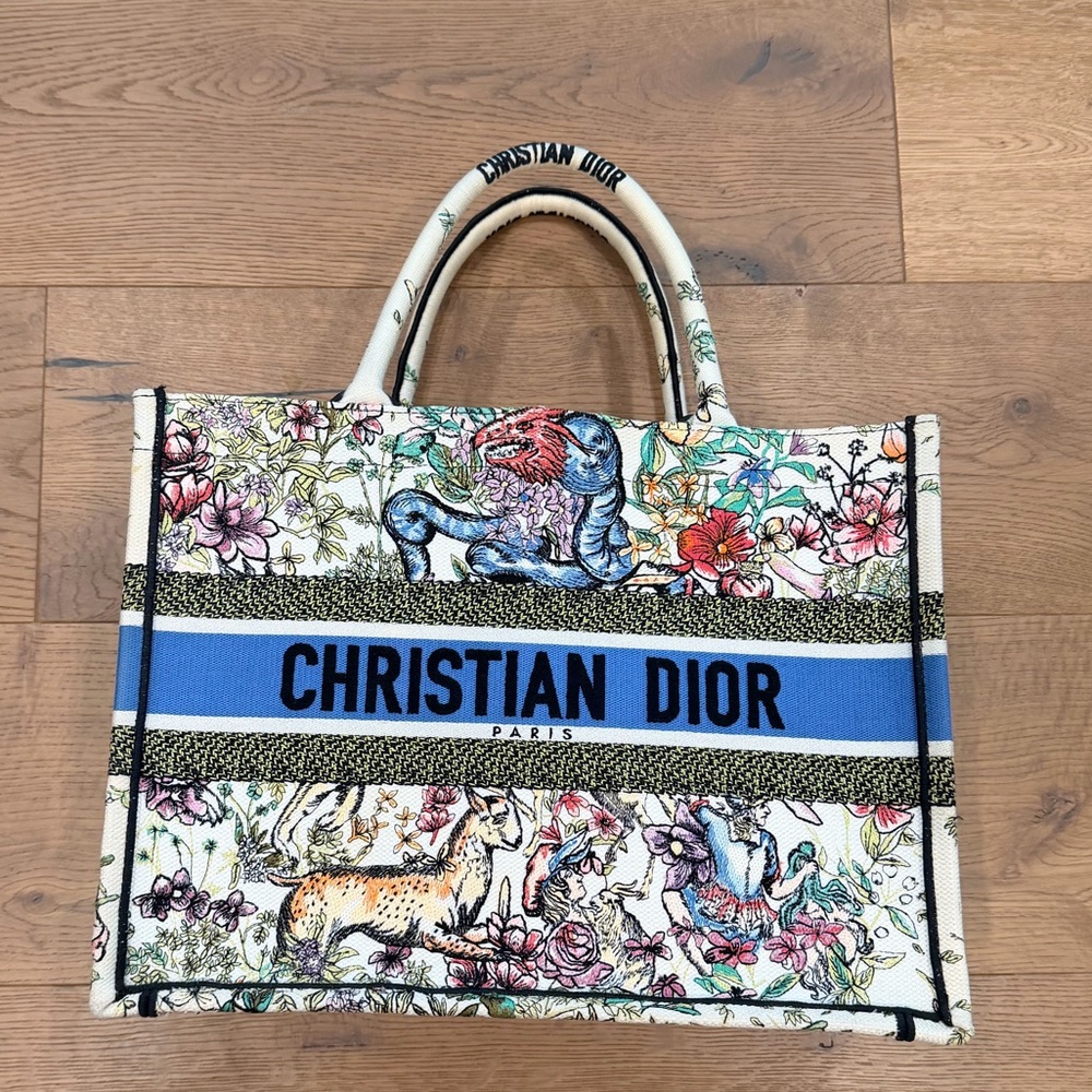 Christian Dior Book Tote